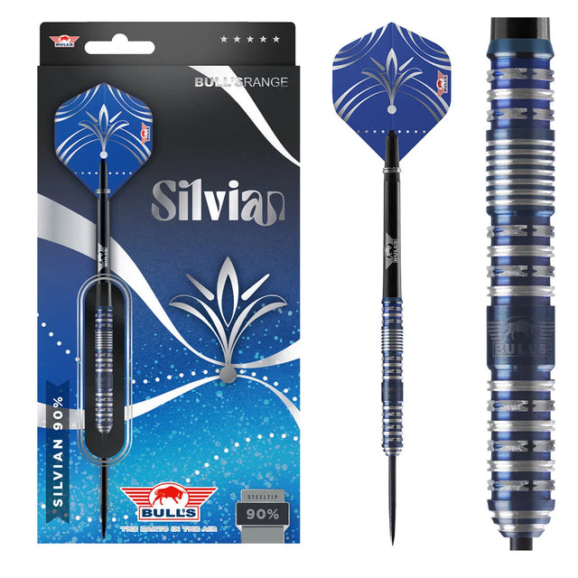Bull's NL Silvian 90% Tungsten Steel Tip Darts