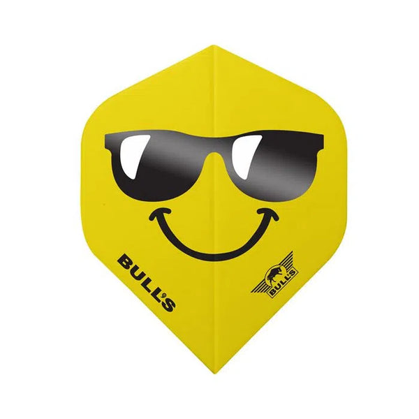 Bull's NL Smiley Sunglasses Standard No2 Flights-1-Premier Darts