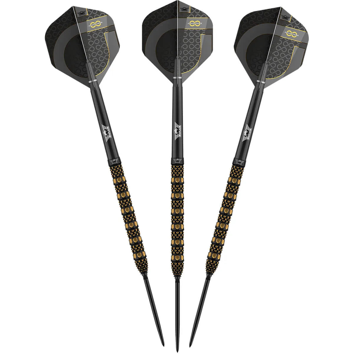 Bull's NL Advantage Rail CP 95% Tungsten Steel Tip Darts-6-22 GRAM-Premier Darts