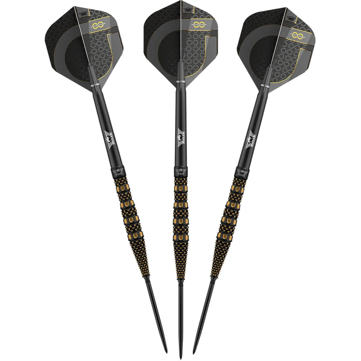 Bull's NL Advantage Slope CP 95% Tungsten Steel Tip Darts-6-22 GRAM-Premier Darts