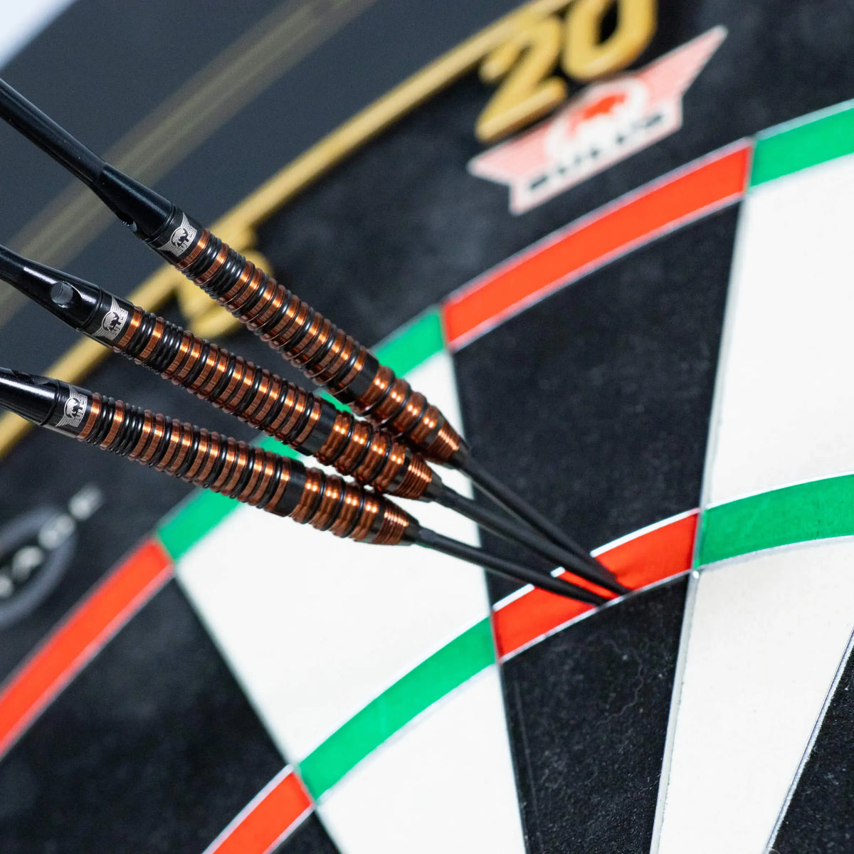 Bull's NL Dirk van Duijvenbode Black CP 80% Tungsten Steel Tip Darts-5-22 GRAM-Premier Darts