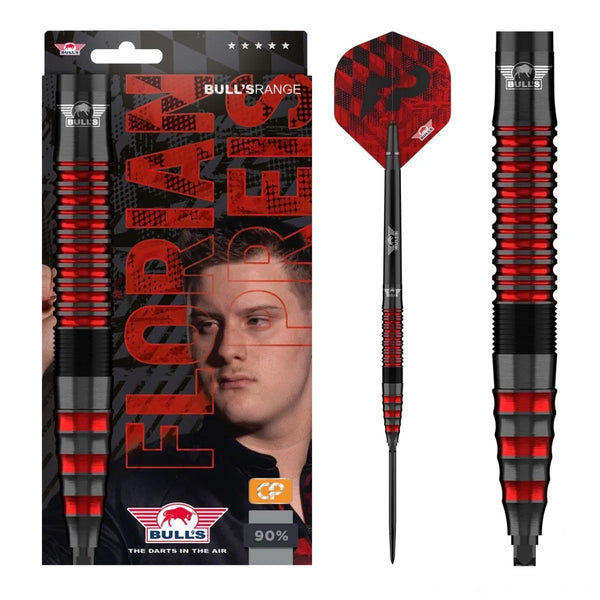 Bull's NL Florian Preis CP 90% Tungsten Steel Tip Darts-1-20 GRAM-Premier Darts