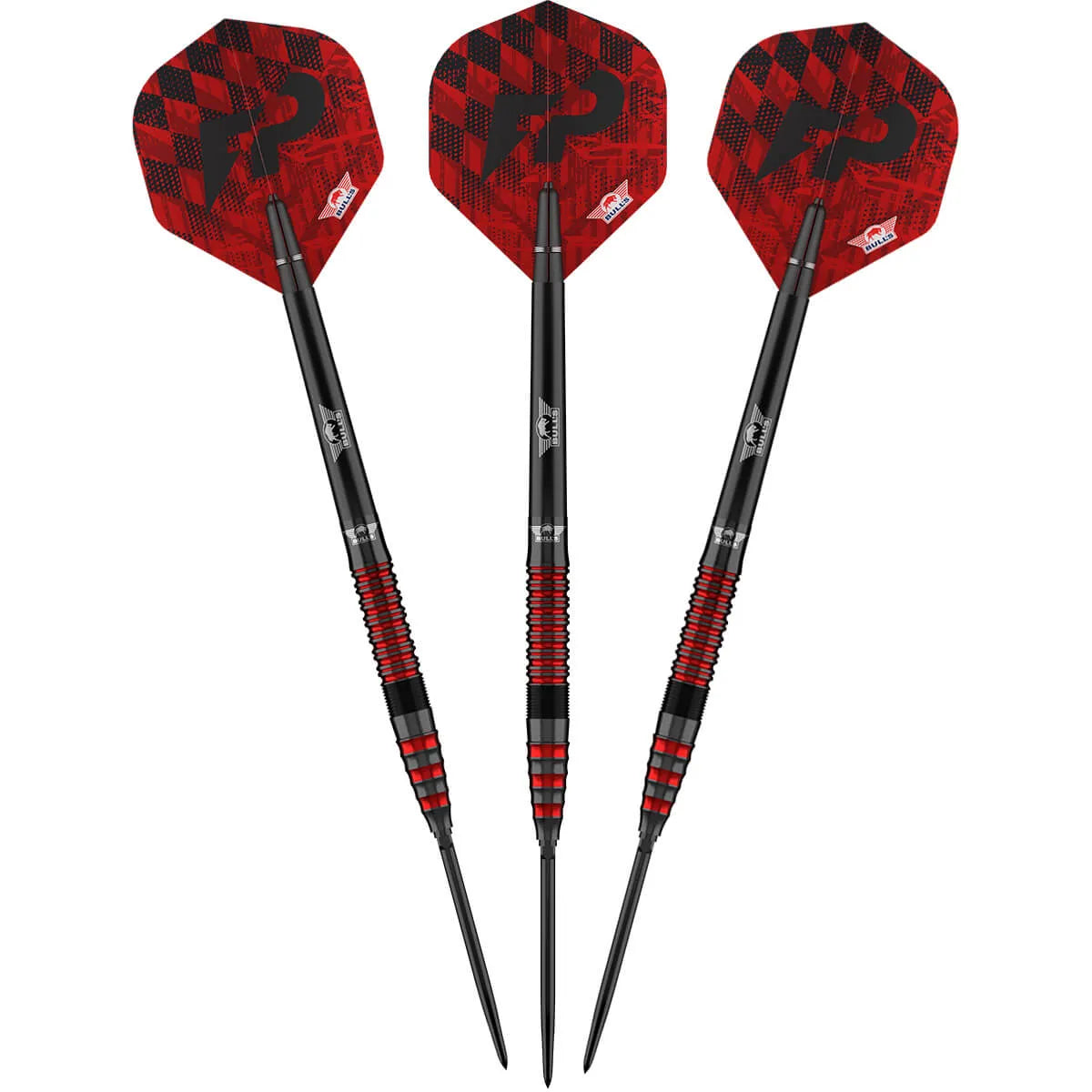 Bull's NL Florian Preis CP 90% Tungsten Steel Tip Darts-4-20 GRAM-Premier Darts