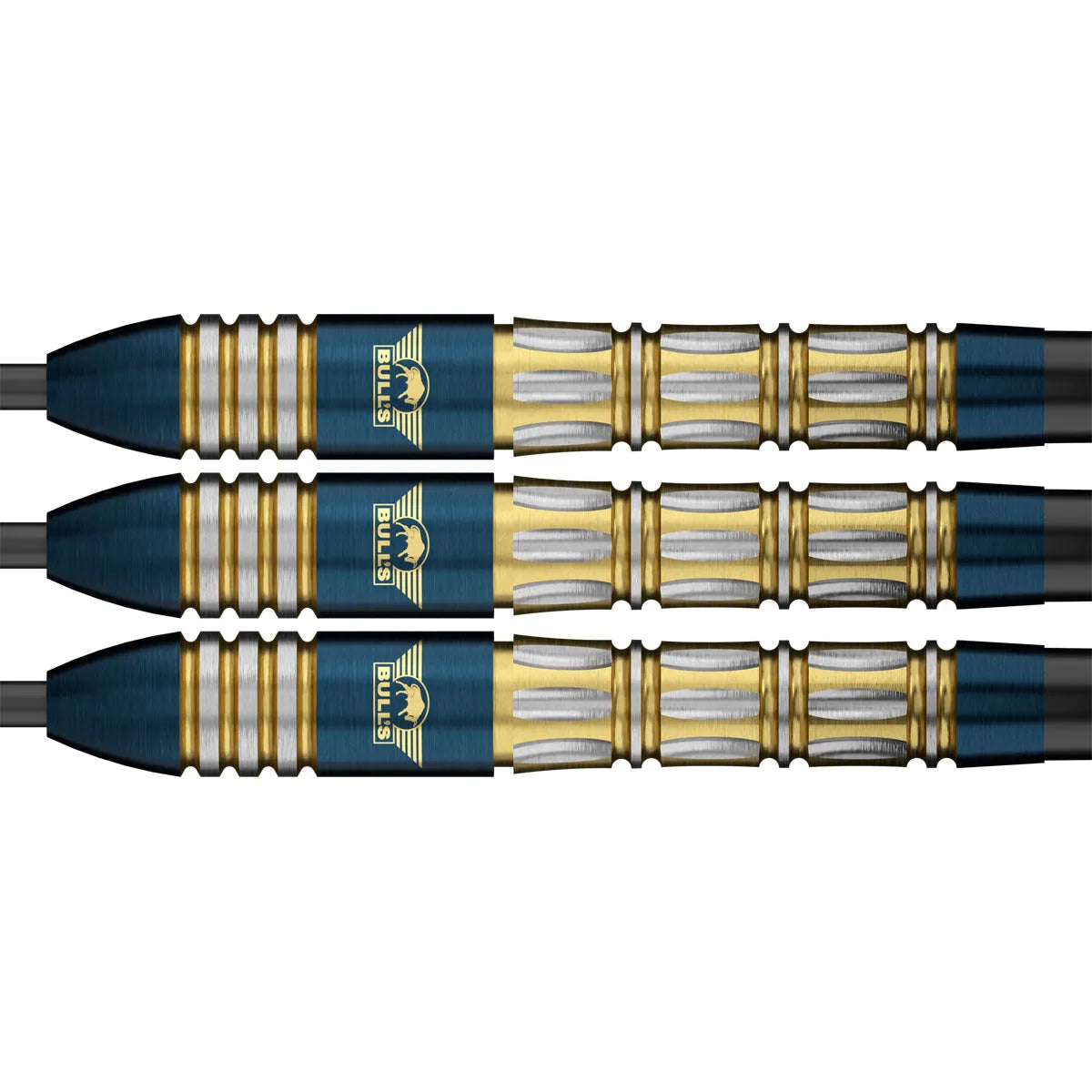 Bull's NL Mario Vandenbogaerde E3 90% Tungsten Steel Tip Darts-3-22 GRAM-Premier Darts