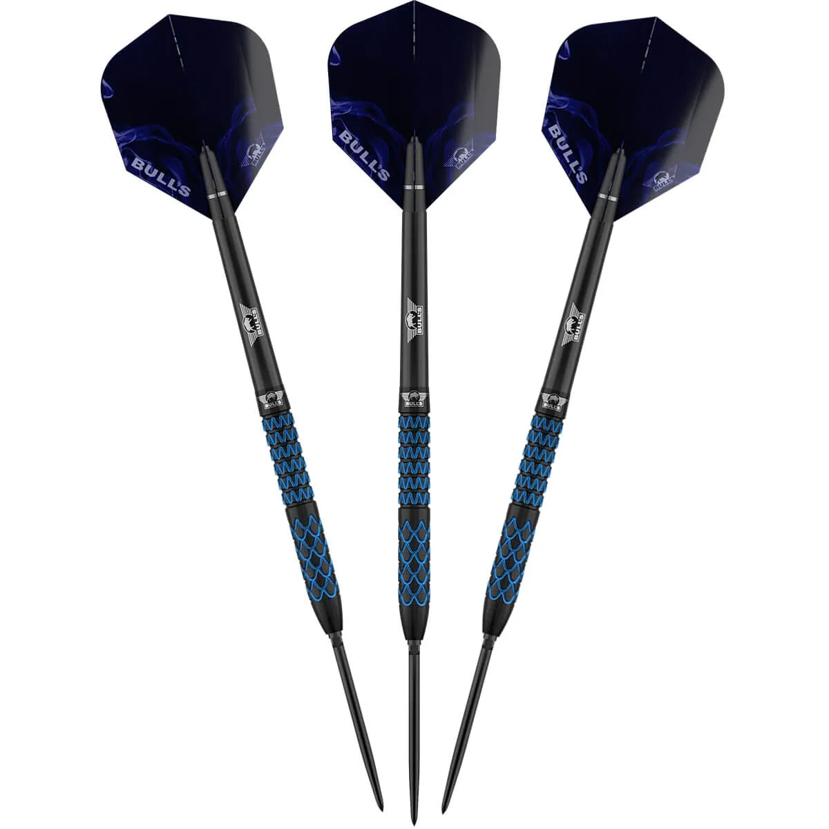 Bull's NL Blue Jewel CP 90% Tungsten Steel Tip Darts-4-21 GRAM-Premier Darts