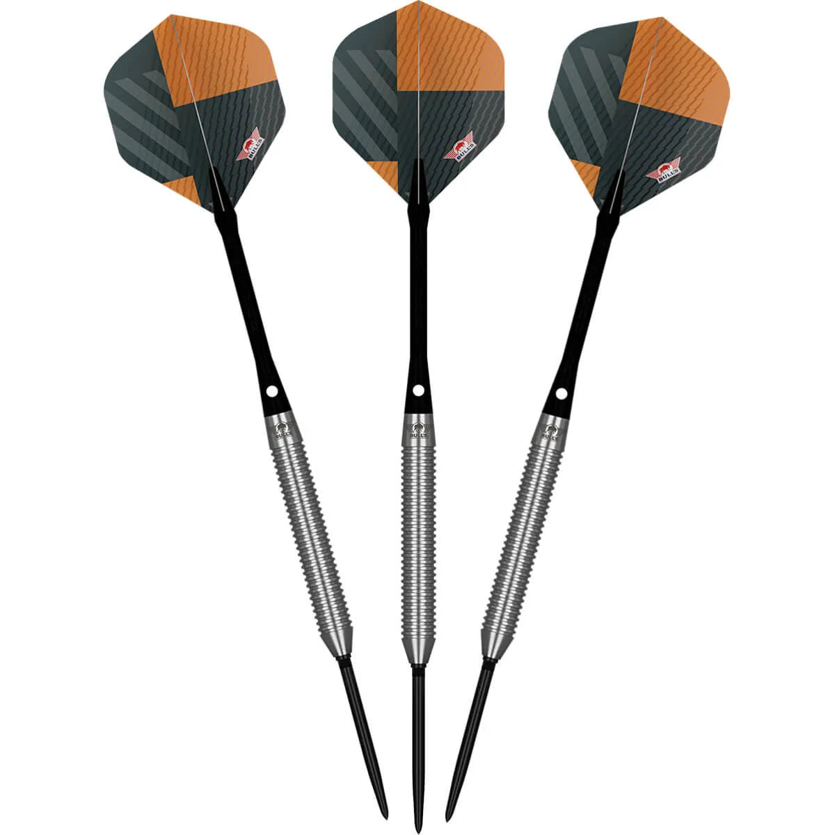 Bull's NL Volt Orange CP 80% Tungsten Steel Tip Darts-4-21 GRAM-Premier Darts