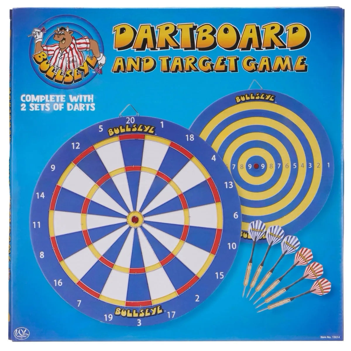Bullseye 17" Dartboard Set