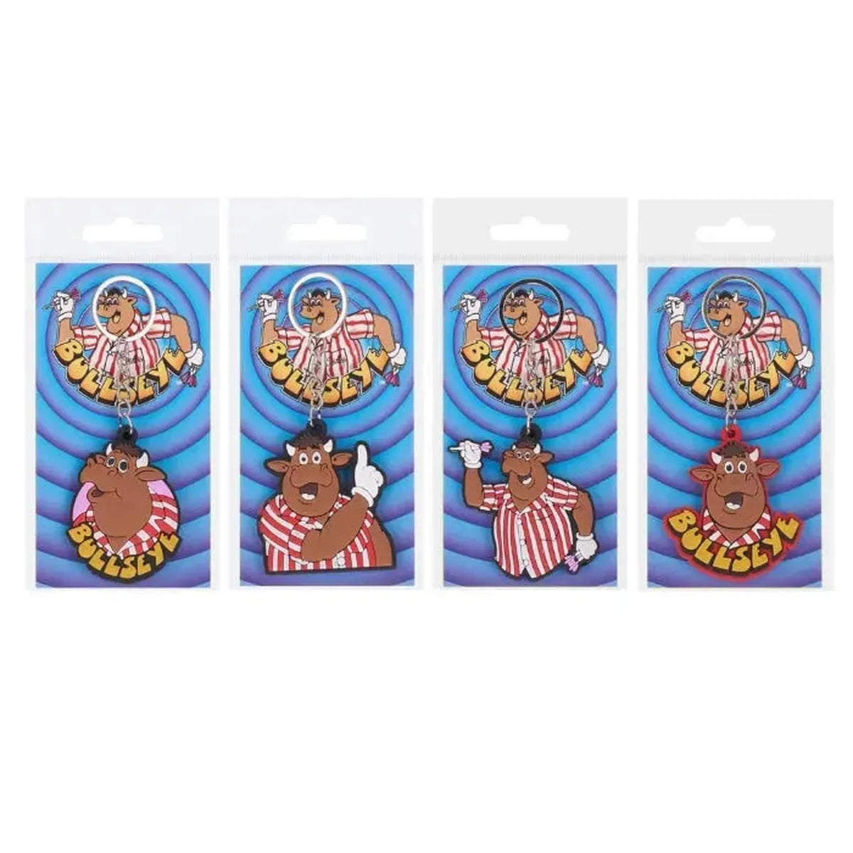 Bullseye Keyring-2-Bully Moo-Premier Darts