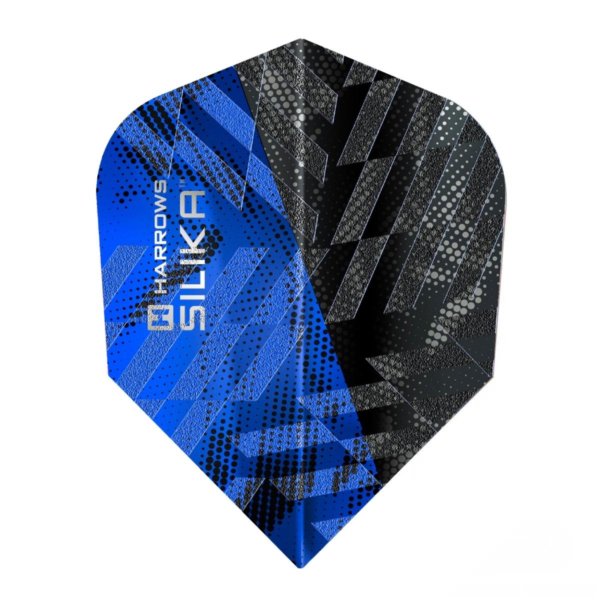 Harrows Core 90 Silika Standard Flights-2-Blue-Premier Darts