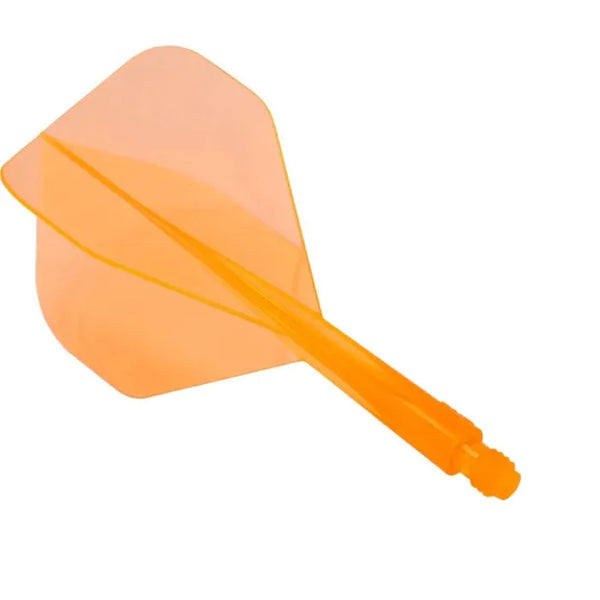 Condor Axe Neon Orange Standard Flights-1-Neon Orange-Short-Premier Darts