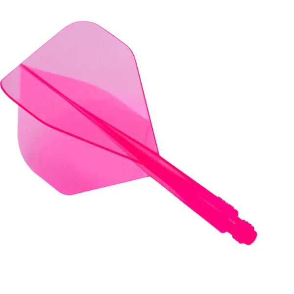 Condor Axe Neon Pink Standard Flights-1-Neon Pink-Short-Premier Darts