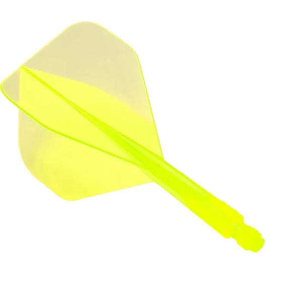 Condor Axe Neon Yellow Standard Flights-1-Neon Yellow-Short-Premier Darts
