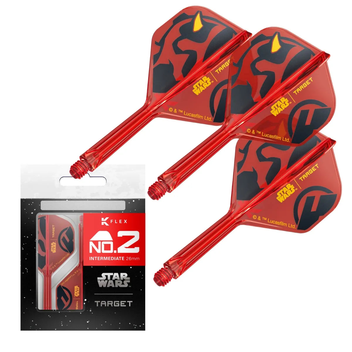 Target Darts Darth Maul KFlex Flight System No2