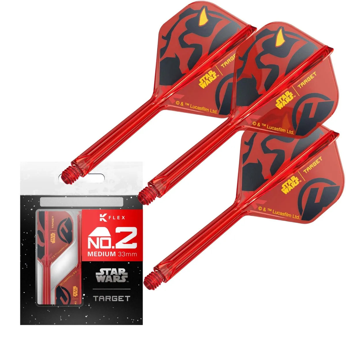 Target Darts Darth Maul KFlex Flight System No2