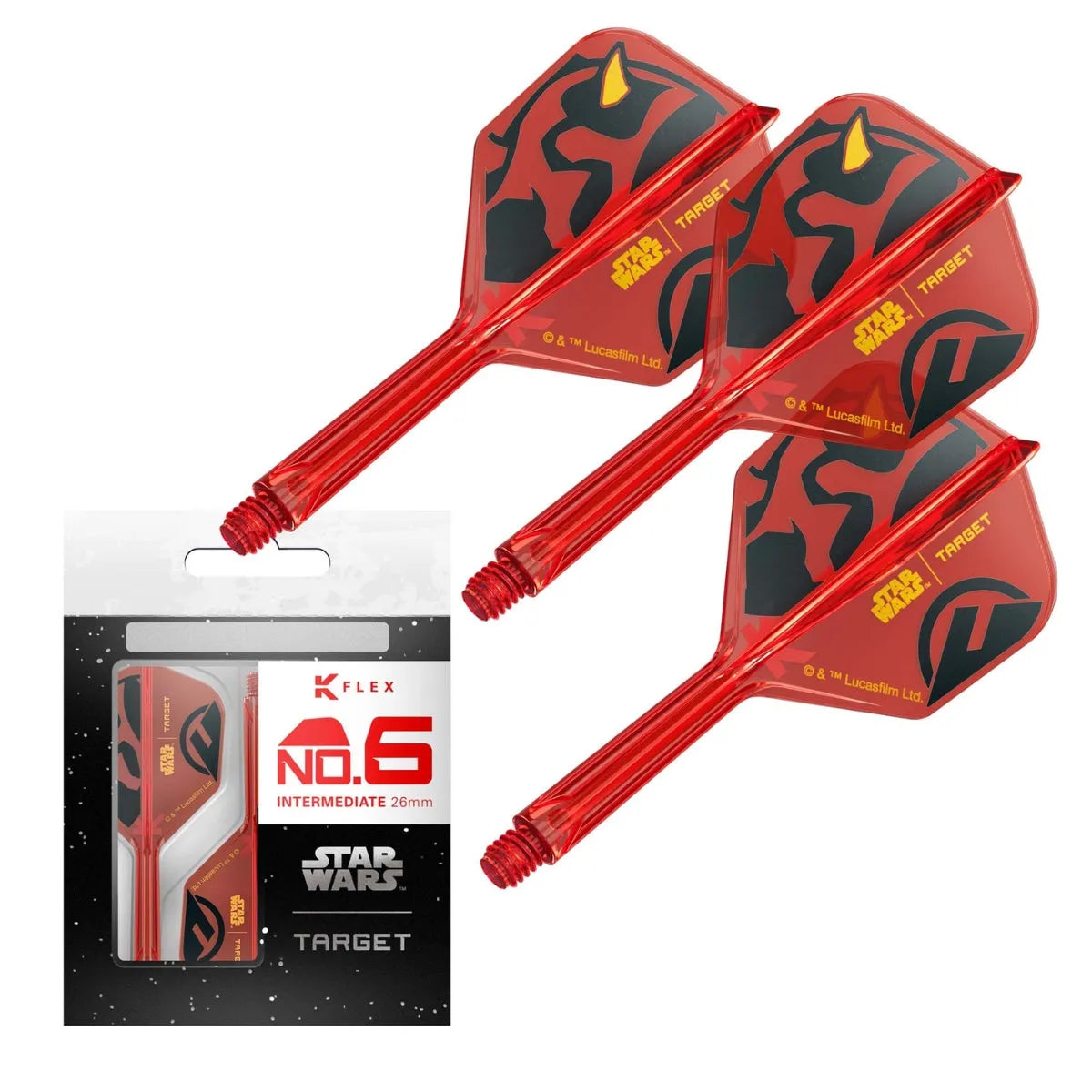 Target Darts Darth Maul KFlex Flight System No6