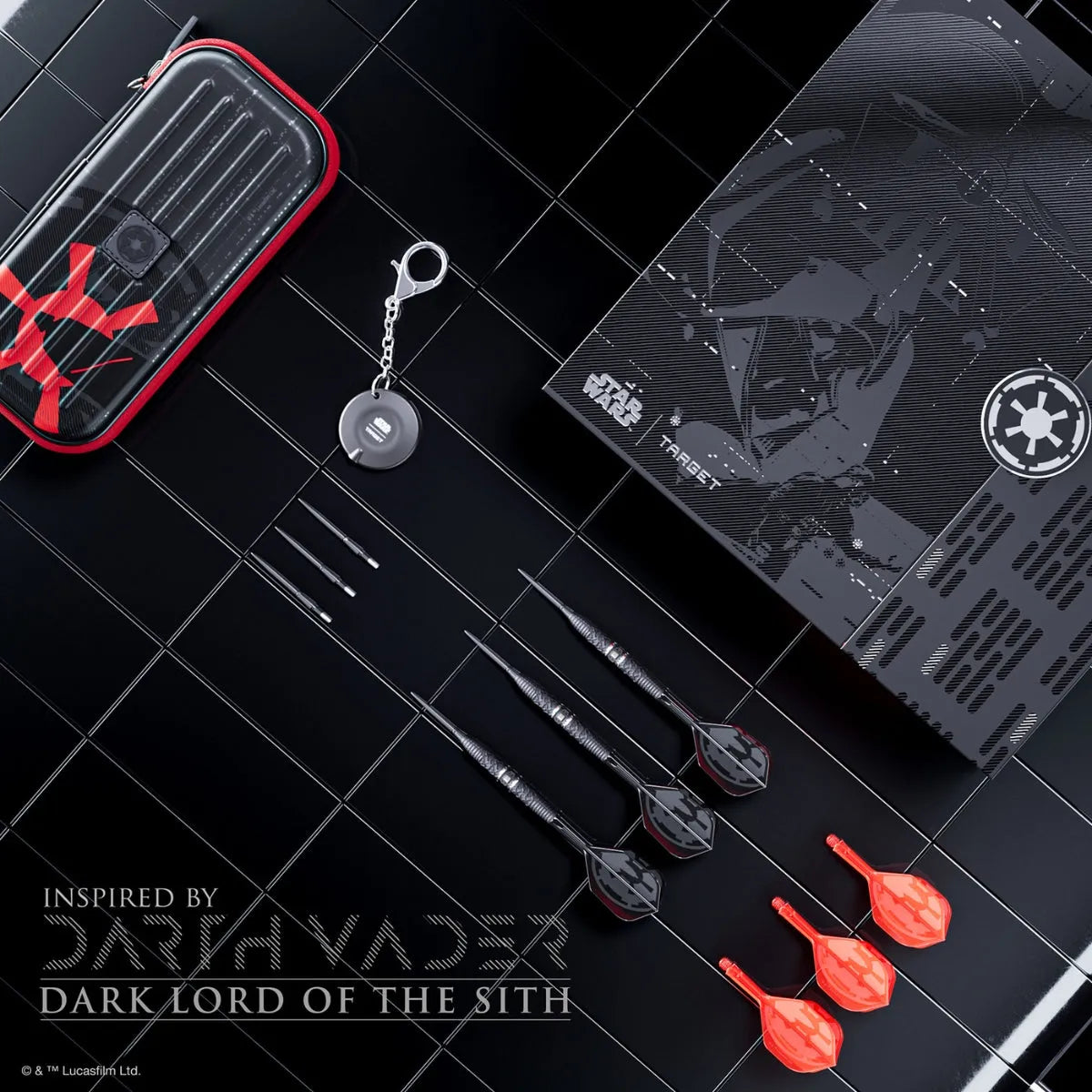 Target Darts Darth Vader SP 95% Tungsten Steel Tip Darts