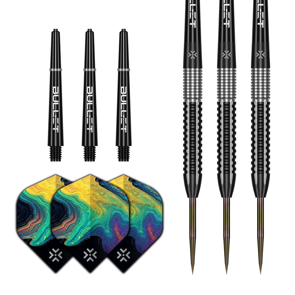 Bullet Diesel 85% Tungsten Steel Tip Darts