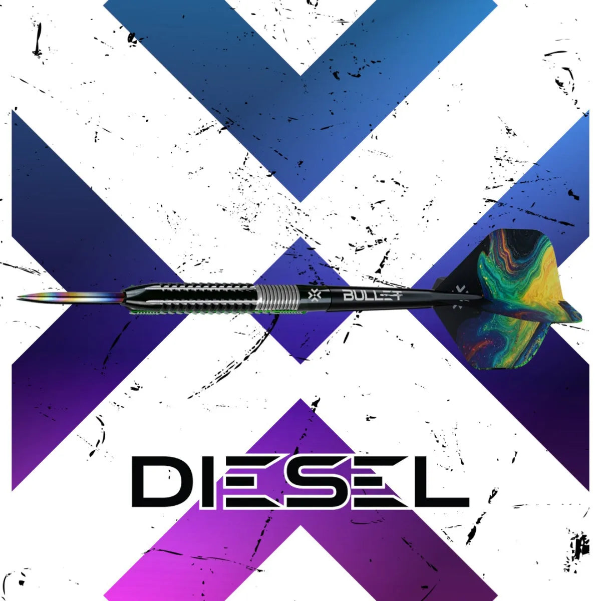 Bullet Diesel 85% Tungsten Steel Tip Darts