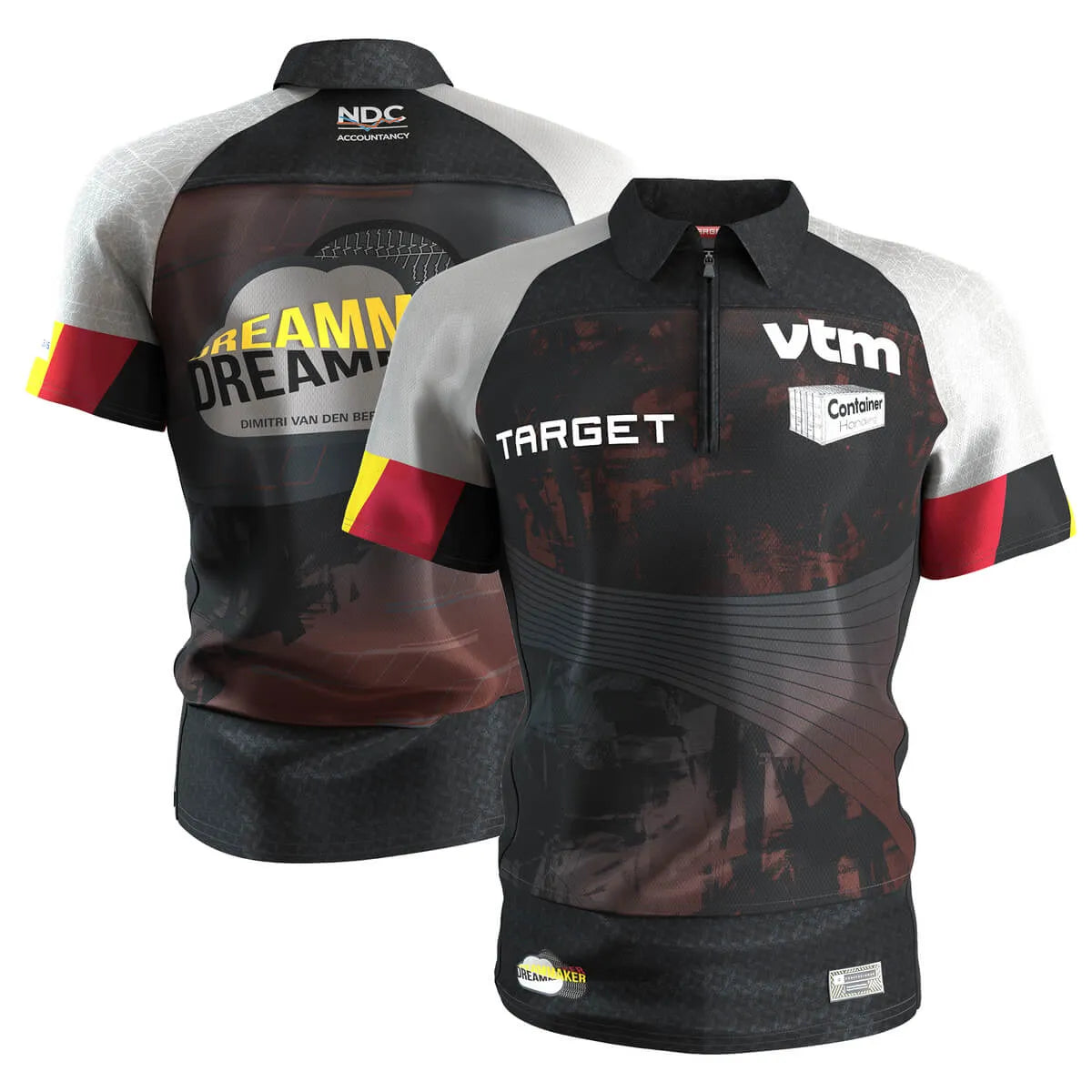 Target Darts Dimitri Van Den Bergh 2027 Player Shirt-6-Small-Premier Darts