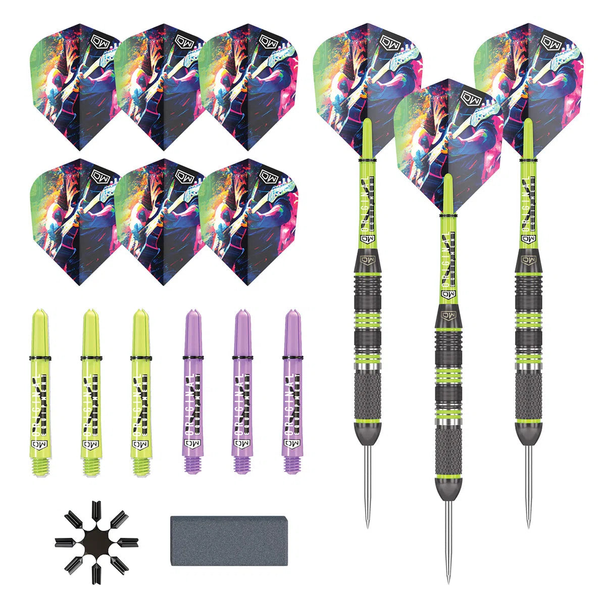 DW Anthem Black Steel Tip Darts
