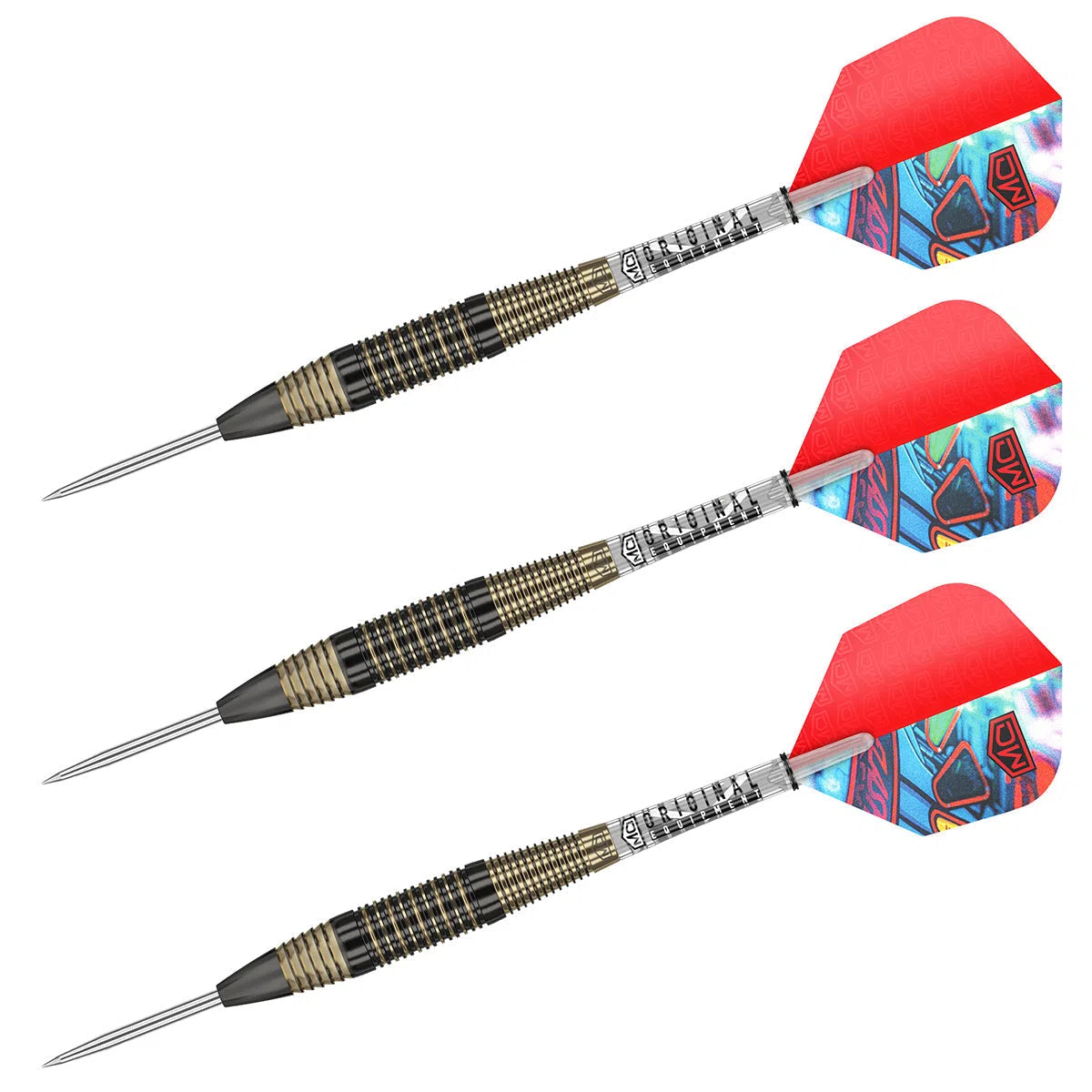 DW Flashback Brass Black Steel Tip Darts