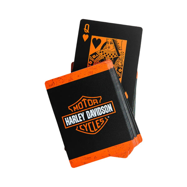 DW Harley Davidson Bar & Shield Playing Cards-1-Premier Darts