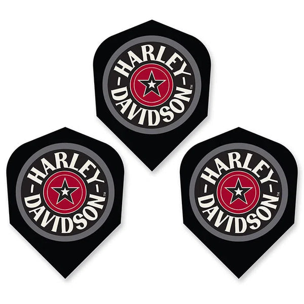 DW Harley Davidson Cirle Star Dart Flights-1-Premier Darts