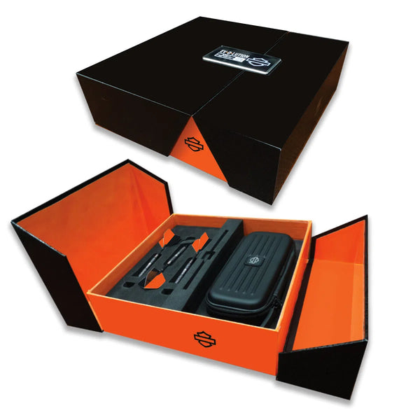 DW Harley Davidson Ev-O-Lution 90% Tungsten Steel Tip Darts-1-24 GRAM-Premier Darts