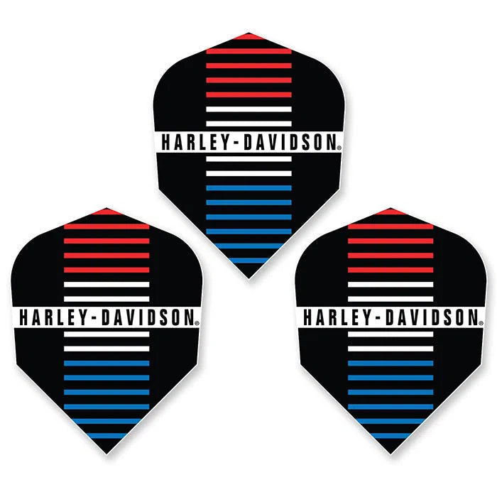 DW Harley Davidson RWB Lines Dart Flights