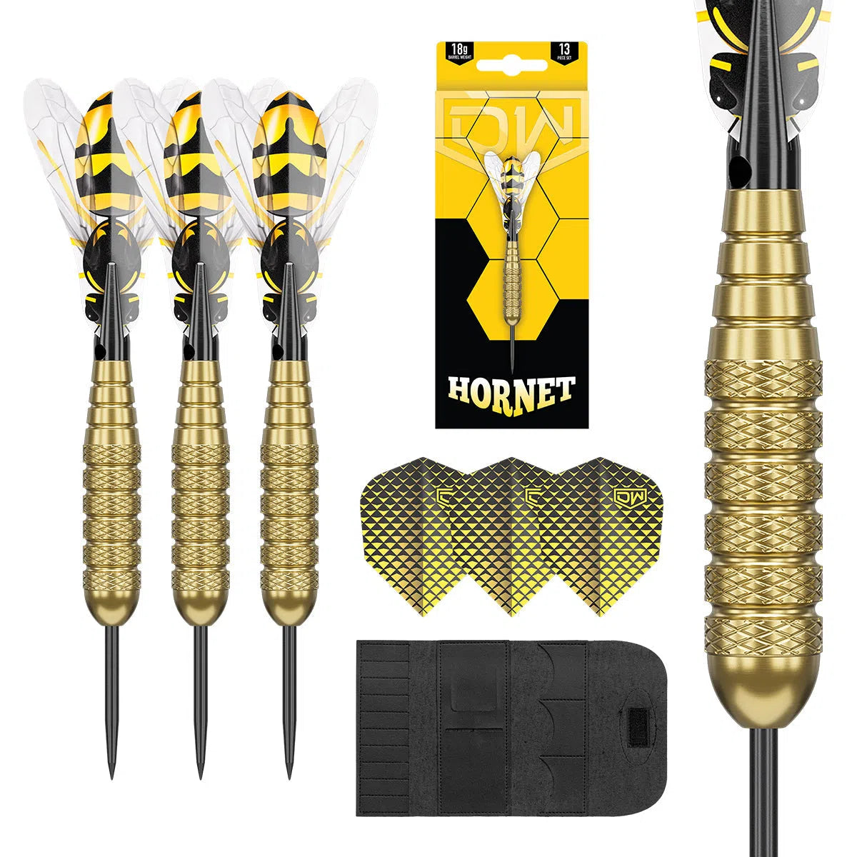 DW Hornet Brass Steel Tip Darts