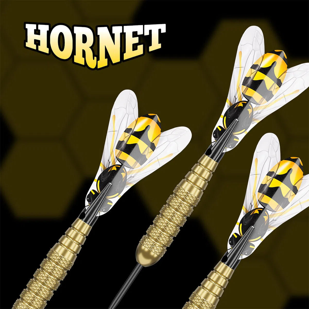 DW Hornet Brass Steel Tip Darts