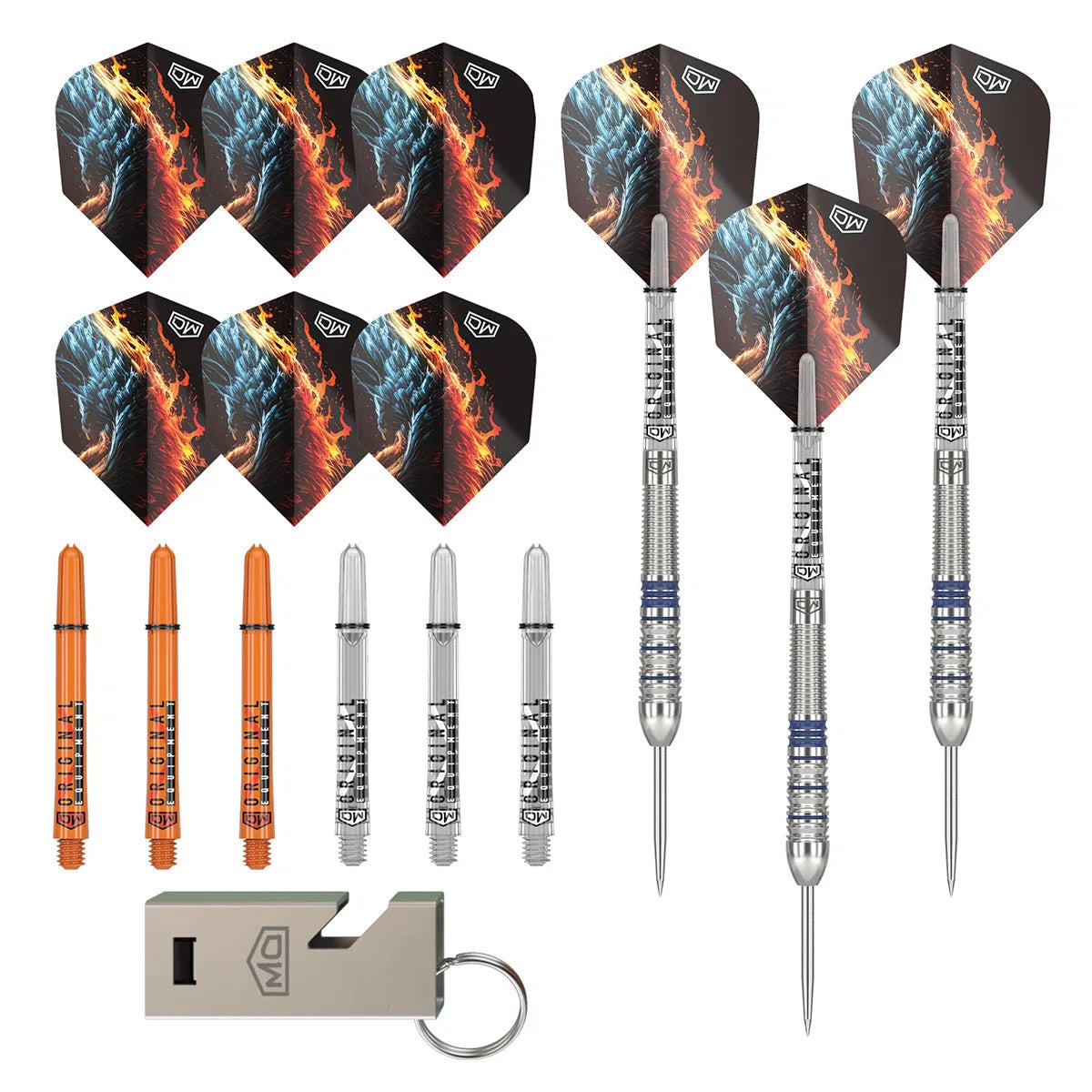 DW Phoenix 90% Tungsten Steel Tip Darts