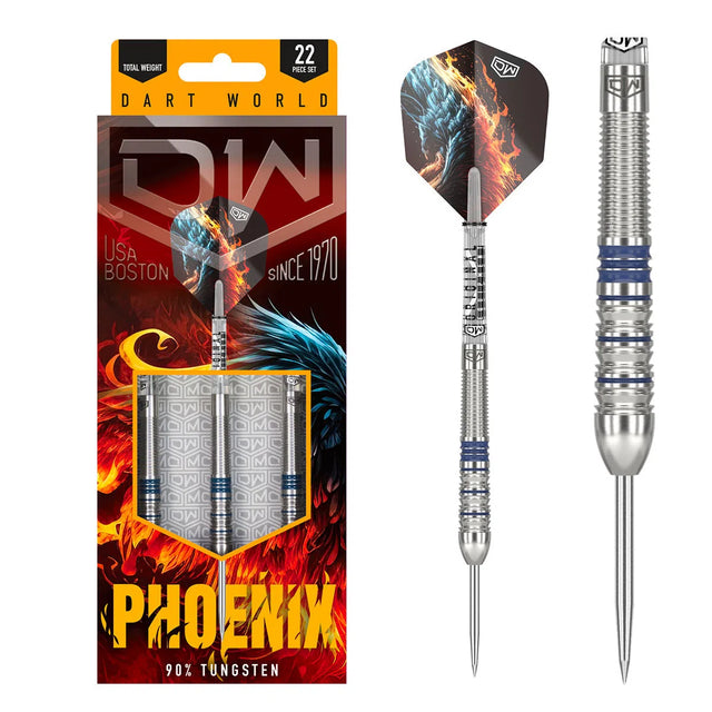 DW Phoenix 90% Tungsten Steel Tip Darts