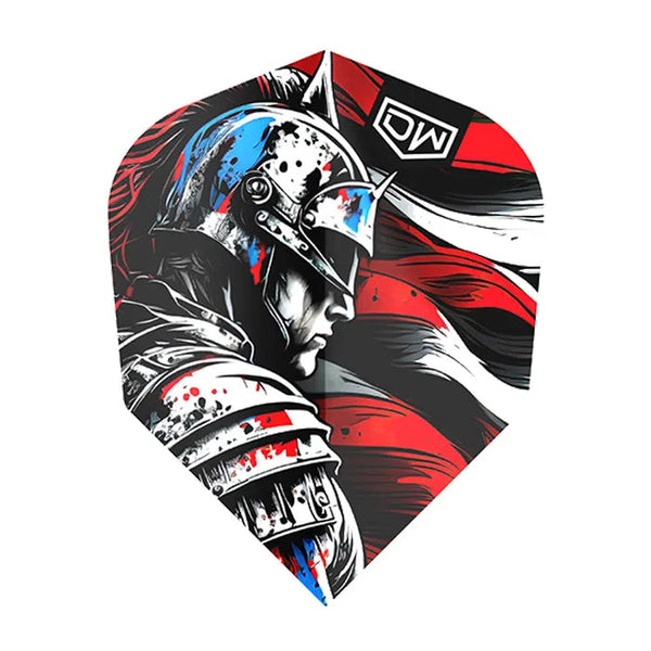 DW Regulator Standard Dart Flights x3 Sets-1-Premier Darts