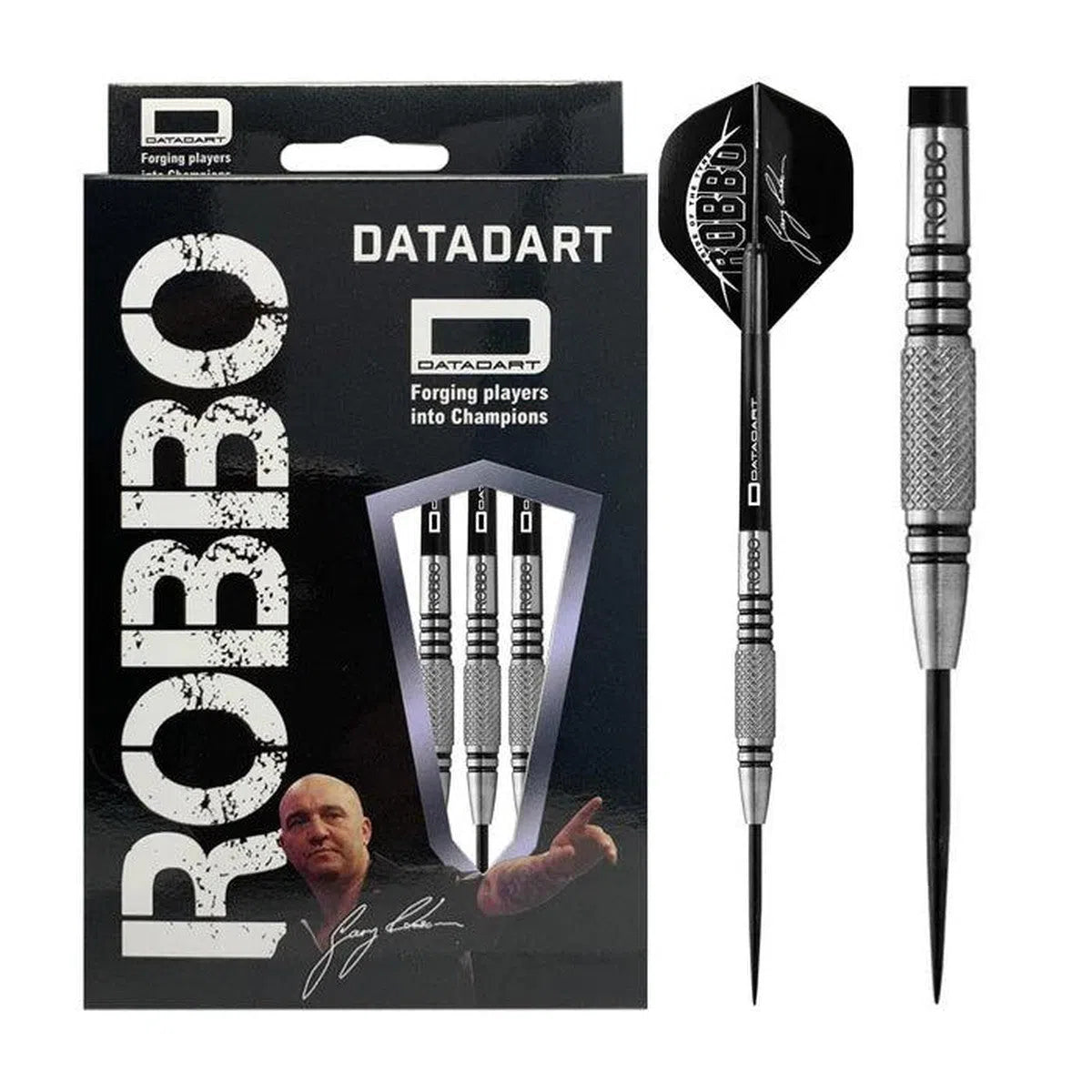 DataDart Gary Robson Robbo Grip 90% Tungsten Steel Tip Darts