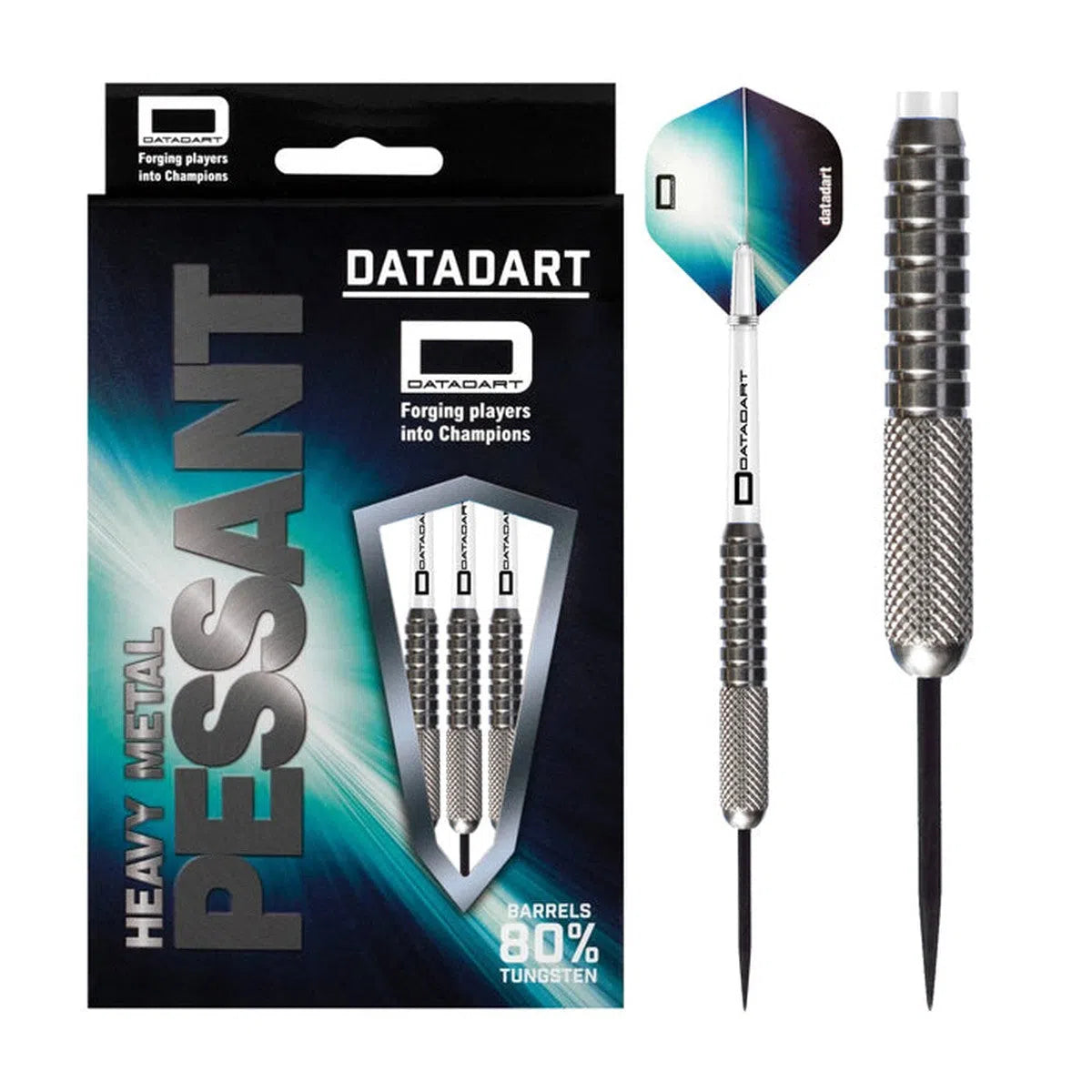 DataDart Heavy Metal Pessant 80% Tungsten Steel Tip Darts