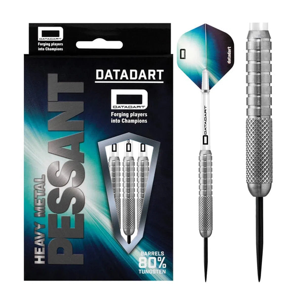 DataDart Heavy Metal Pessant 80% Tungsten Steel Tip Darts