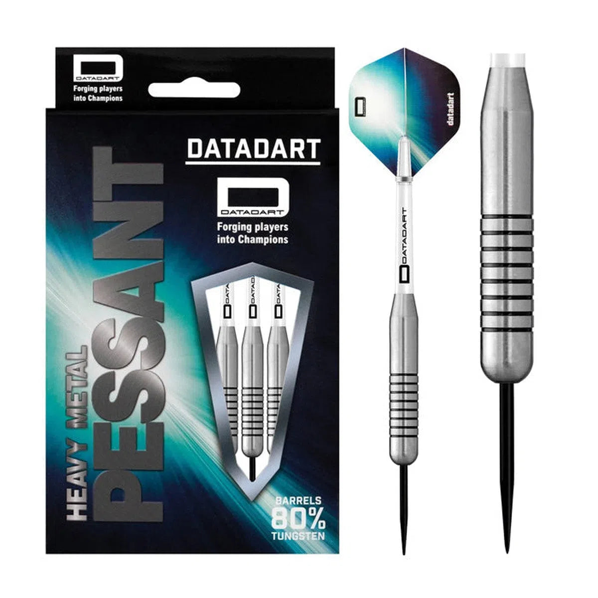 DataDart Heavy Metal Pessant 80% Tungsten Steel Tip Darts