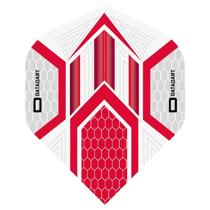 DataDart Hex White Standard No2 Flights