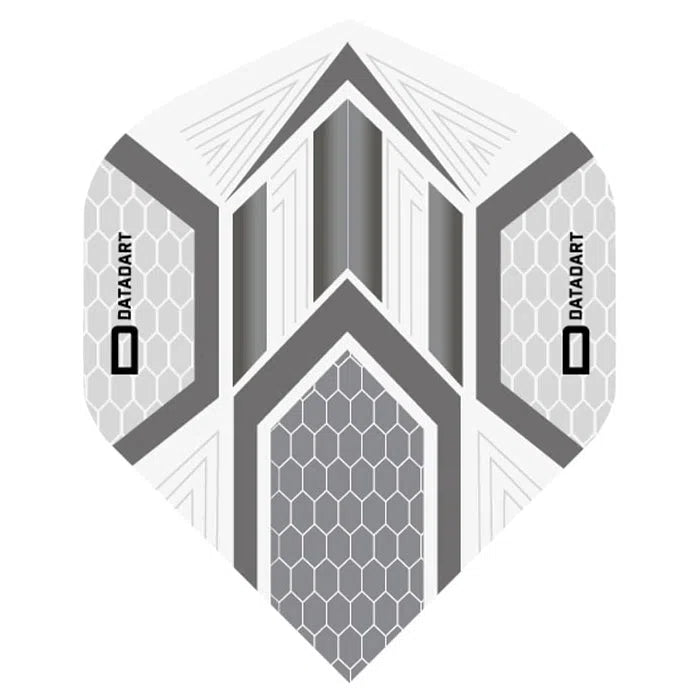 DataDart Hex White Standard No2 Flights