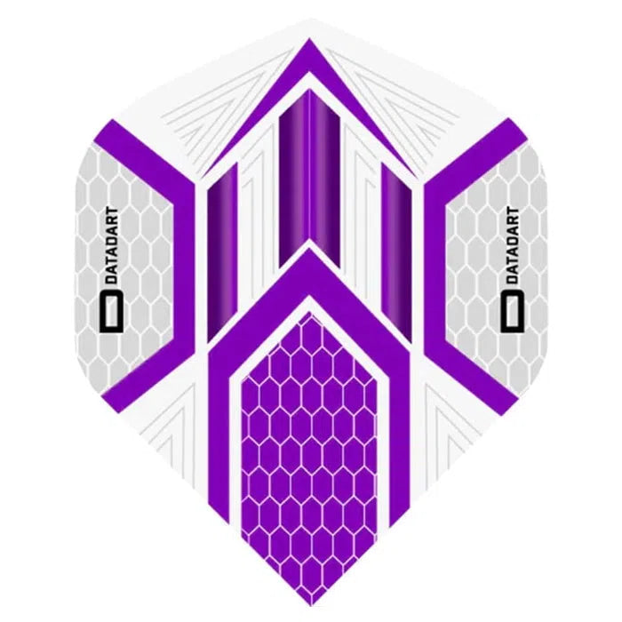 DataDart Hex White Standard No2 Flights