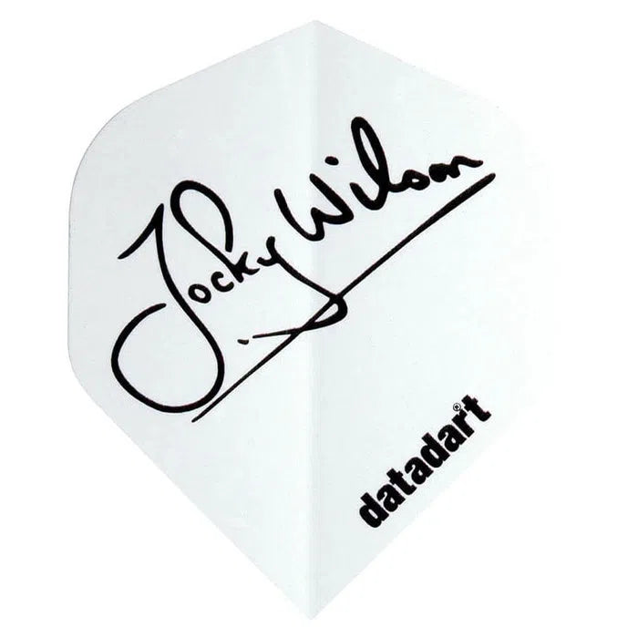 DataDart Jocky Wilson White Player Standard No2 Flights