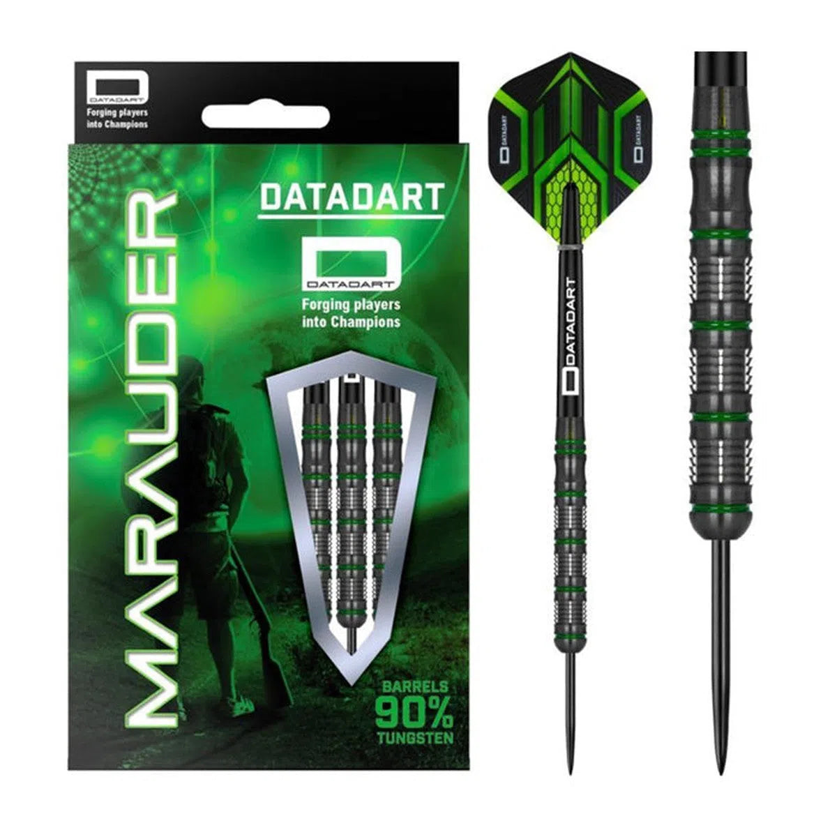 DataDart Marauder 90% Tungsten Steel Tip Darts