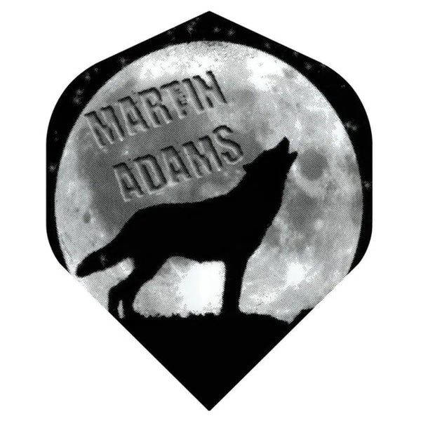 DataDart Martin Adams Wolf Player Standard No2 Flights-1-Premier Darts