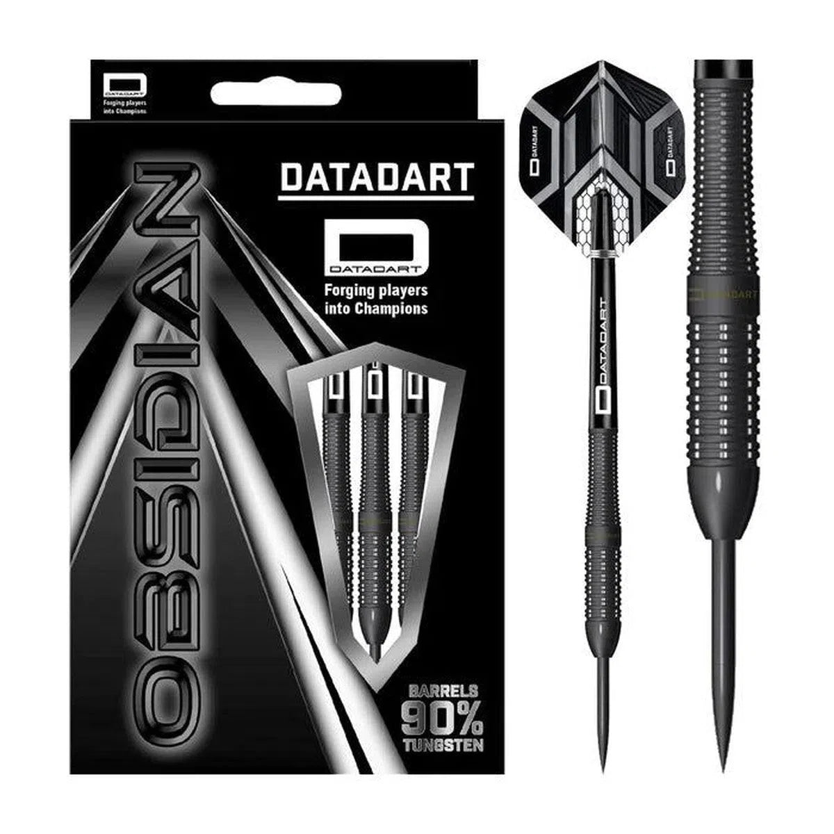 DataDart Obsidian 2 90% Tungsten Steel Tip Darts