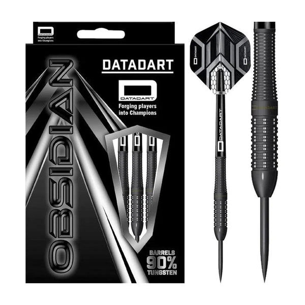 DataDart Obsidian 2 90% Tungsten Steel Tip Darts-1-23 GRAM-Premier Darts