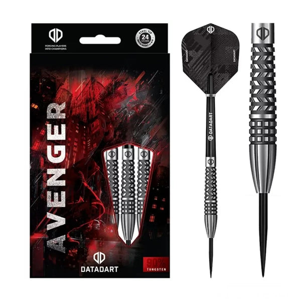 DataDart Avenger 90% Tungsten Steel Tip Darts-1-22 GRAM-Premier Darts