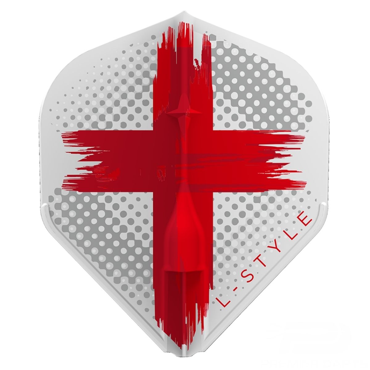 L-Style Darts L-Flight EZ L1 David Evans V2 White Flights