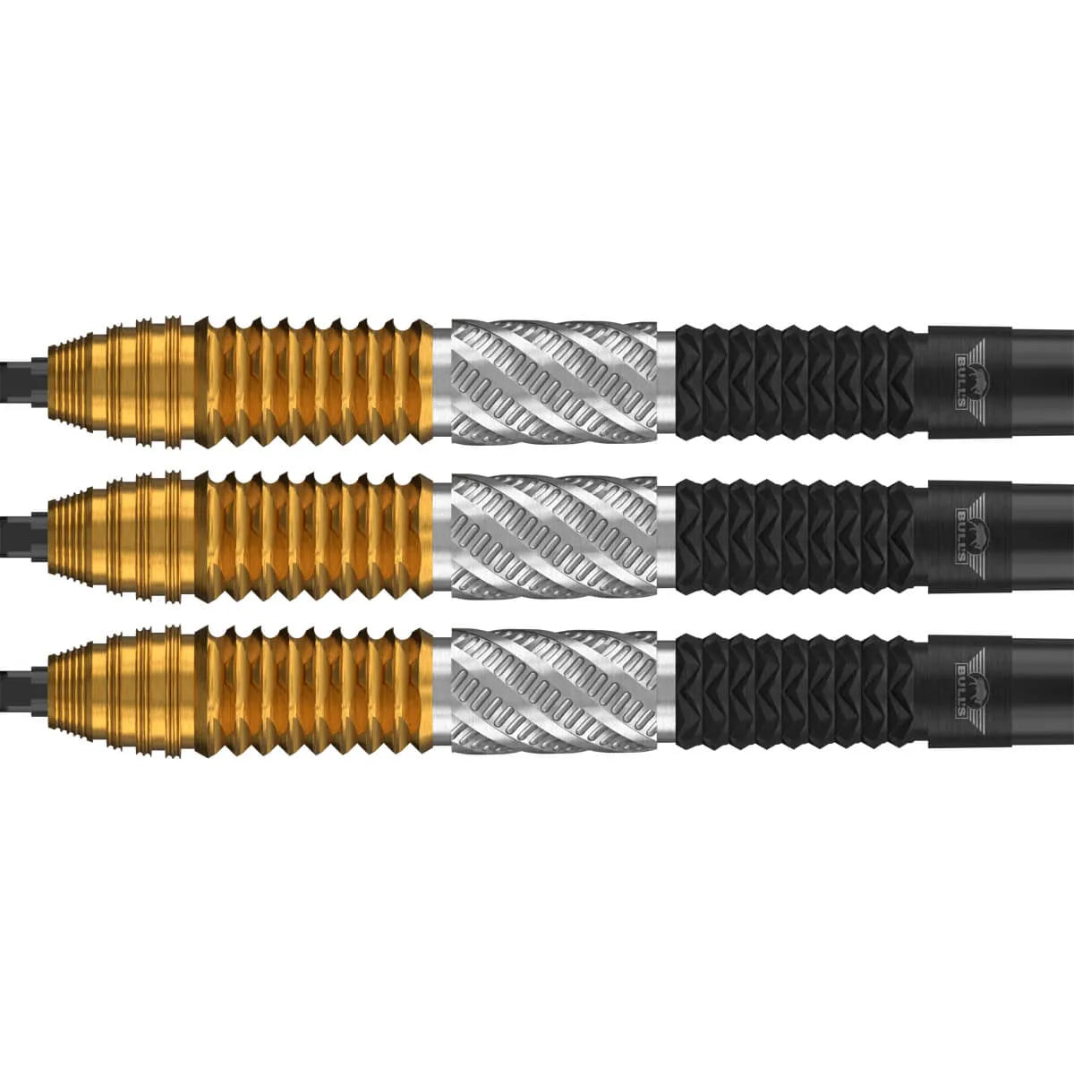 Bull's NL Dirk van Duijvenbode CP 95% Tungsten Steel Tip Darts-3-22 GRAM-Premier Darts