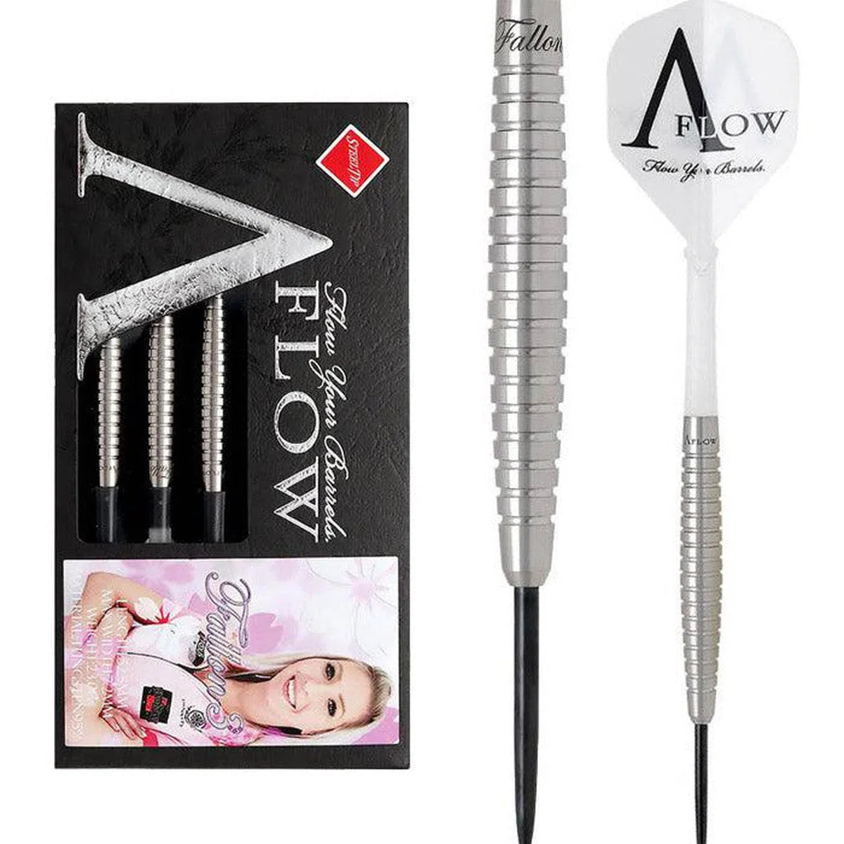 Dynasty Black Line - Fallon Sherrock Model 3 95% Tungsten Steel Tip Darts